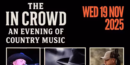 Songwriters night with Ryan Evans, Liam Price and Susannah Clegg