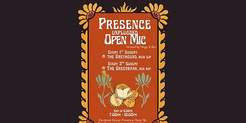 Presence Unplugged Open Mic