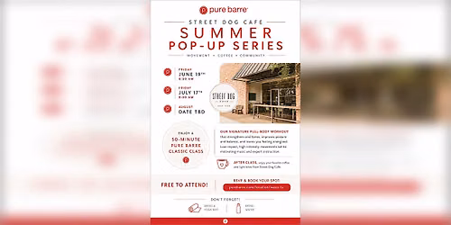 A Pure Barre Waco Summer Series at Street Dog Cafe