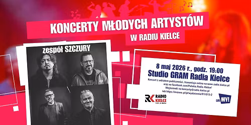 Zesp\u00f3\u0142 Szczury zagra w Studiu Gram Radia Kielce