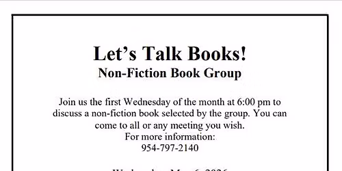 Non-Fiction Book Group