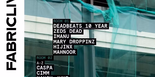 FABRICLIVE: Zeds Dead, Imanu, Caspa, Skeptical (140 Set), SP:MC