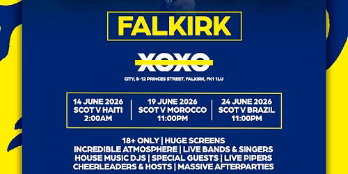 Tartan Army Zone: Scotland Vs Brazil (Falkirk)