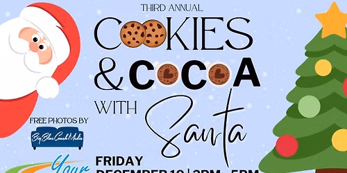 Cookies and Cocoa with Santa (FREE Professional Photos)