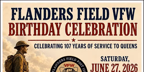 Flanders Field VFW 107th Anniversary Celebration 