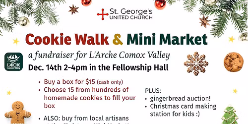 Cookie Walk & Mini Market Fundraiser