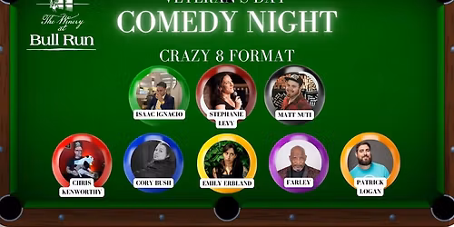 Veteran's Day Wine & Comedy Night 
