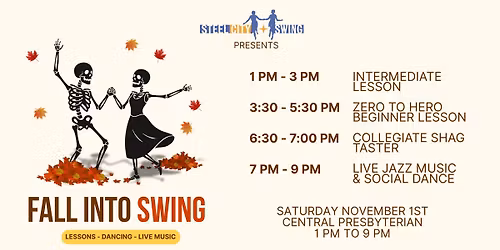 Fall into Swing Halloween Dance