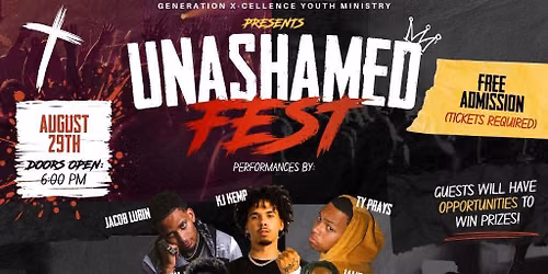 Youth & Family Event: Unashamed Fest