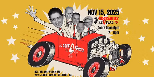 Rock-A-Sonics Coming to the V