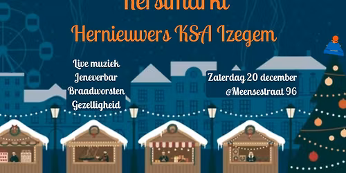 Kerstmarkt Hernieuwers KSA Izegem