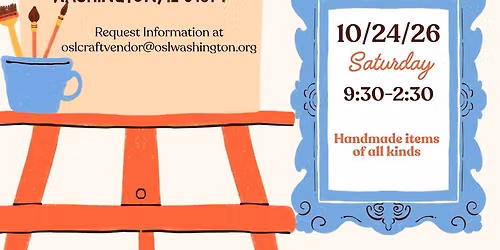 2026 Annual Craft & Vendor Show at Our Savior Lutheran Church 