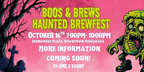 Boos and Brews Haunted Brewfest