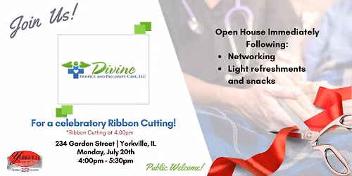 Ribbon Cutting: Divine Hospice and Palliative Care