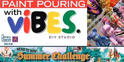 Paint Pouring With Vibes DIY Studio
