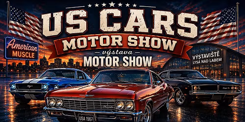 US CARS SHOW v\u00fdstava -MOTOR SHOW 6.-8.11.2026