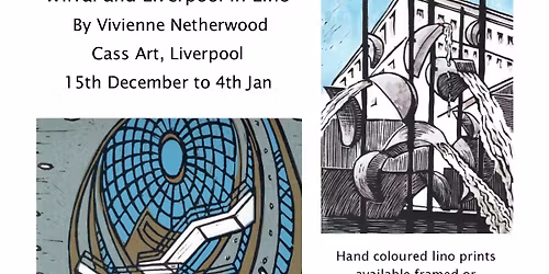 Wirral and Liverpool in Lino