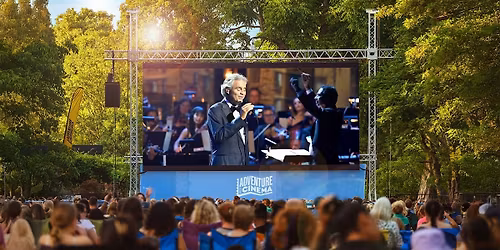 Andrea Bocelli Outdoor Cinema Concert at Cobham Hall, Gravesend