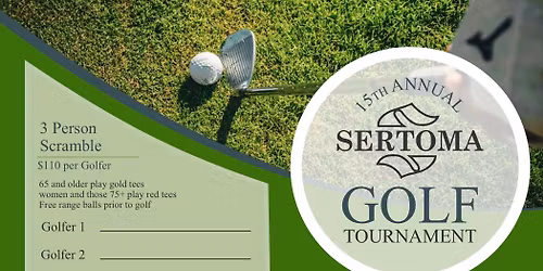 15th Annual Sertoma Golf Tournament 