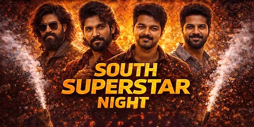 South Superstar Night Bangalores Biggest South NT