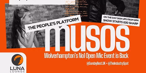 musos: The People's Platform (Wolverhampton's No.1 Open Mic)