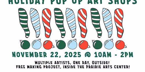 Holiday POP UP Art Shops