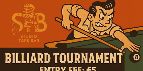 Billiard Tournament @ Studio Taps Bar!