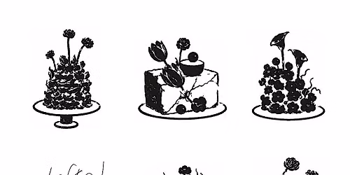Cake Sculpture & Floral Arrangement