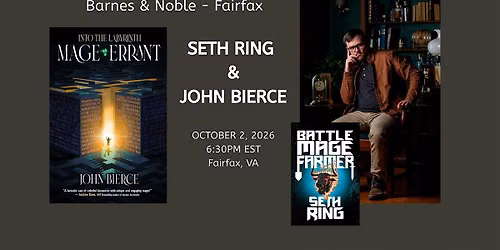 Seth Ring & John Bierce Discussion & Signing
