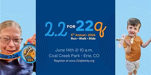 2nd Annual Run 2.2 for 22q