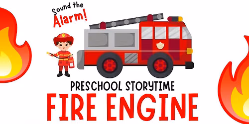 Sound the alarm\u2026 it\u2019s Preschool Storytime \ud83d\ude92