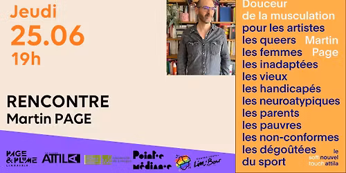 Rencontre avec Martin Page (report de la rencontre annul\u00e9e du 25.03)