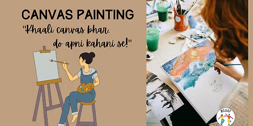 Canvas Painting At Third Wave Coffee