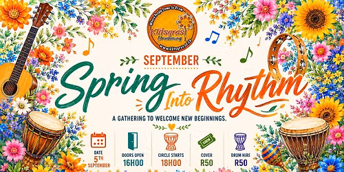 SPRING INTO RHYTHM Klitsgras Drumming circle 5th of September