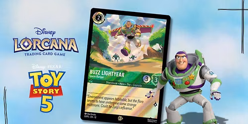 Lorcana Toy Story 5 Pack Rush Event