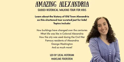 Discover Amazing Alexandria: Historic Walking Tour for Kids