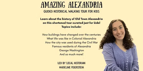 Discover Amazing Alexandria: Historic Walking Tour for Kids