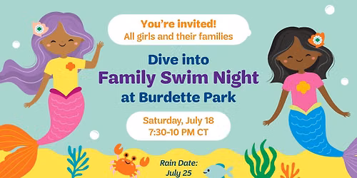 Family Swim Night at Burdette Park