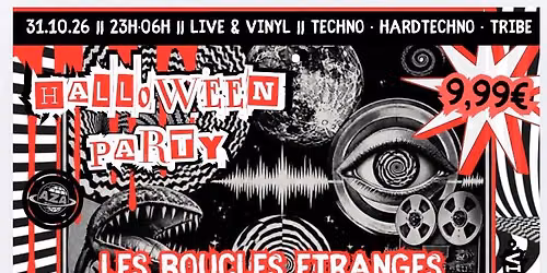 HALLOWEEN PARTY @ AZA | Allnight Live & Vinyles Sessions || Techno to Tribe