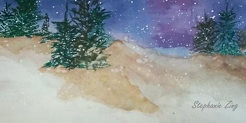 Paint a Winter Landscape