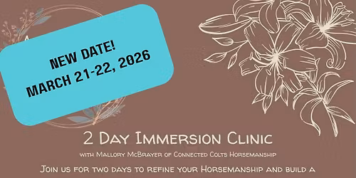Groundwork Clinic: Equine Psychology, Horsemanship 101 and Trailer Loading Clinic