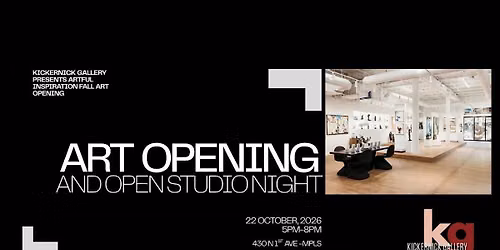Kickernick Fall Art Show "ARTFUL INSPIRATION"