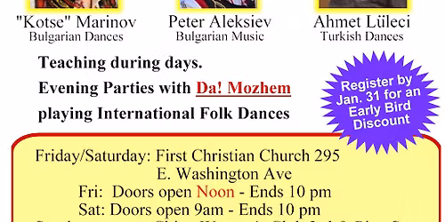 Statewide Folk Dance Festival 2026