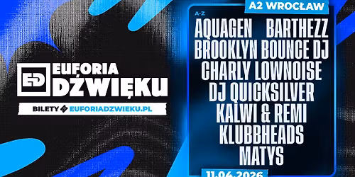 Euforia D\u017awi\u0119ku | A2 Wroc\u0142aw | 11.04.2026