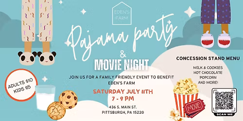 Summer Pajama Party and Movie Night