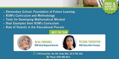 Inside RSM - Grades K-4 Curriculum