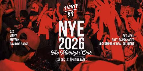 NYE 2026 \u2014 THE MIDNIGHT CLUB