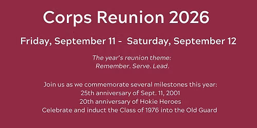 Corps Reunion