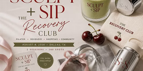 SCULPT + SIP: The Recovery Club
