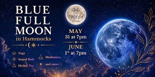 Blue Full Moon Ceremony in Hammocks | Omaya Studio